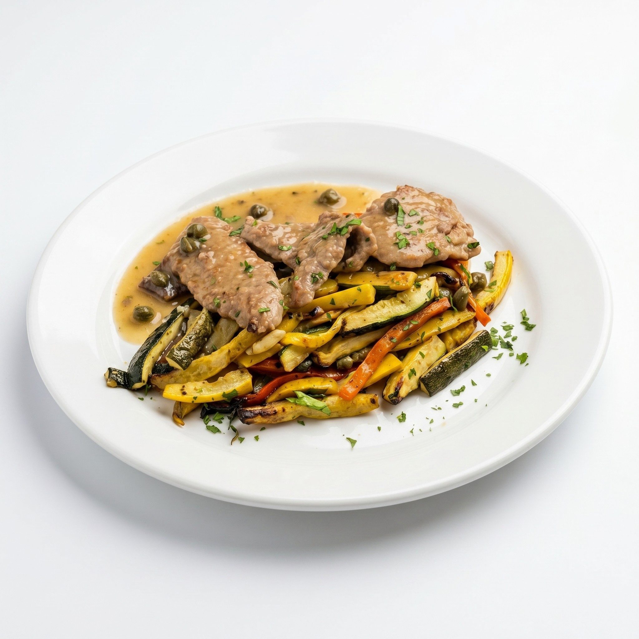 Veal Piccatine.